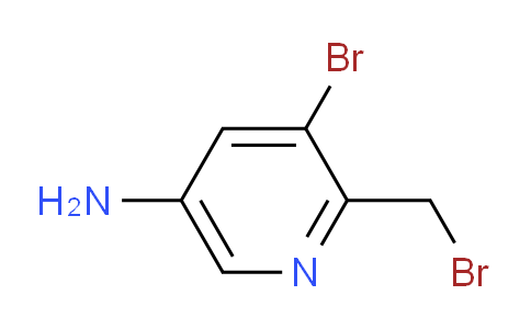 5-Amino-3-bromo-2-(bromomethyl)pyridine