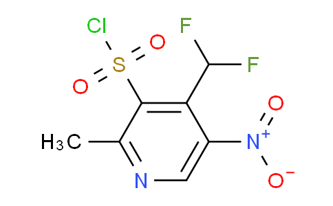 AM116945 | 1806042-13-6 | 4-(Difluoromethyl)-2-methyl-5-nitropyridine-3-sulfonyl chloride