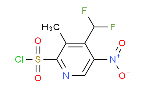 AM116950 | 1805267-86-0 | 4-(Difluoromethyl)-3-methyl-5-nitropyridine-2-sulfonyl chloride