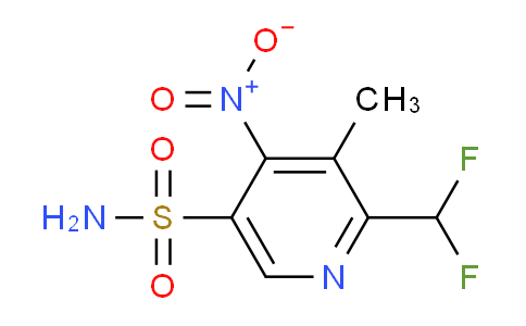 AM116958 | 1805070-26-1 | 2-(Difluoromethyl)-3-methyl-4-nitropyridine-5-sulfonamide
