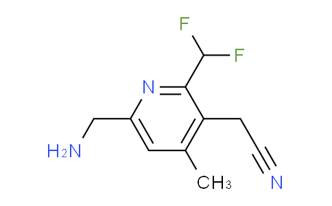 AM116966 | 1805609-63-5 | 6-(Aminomethyl)-2-(difluoromethyl)-4-methylpyridine-3-acetonitrile
