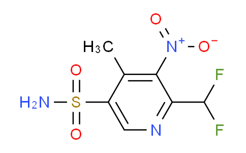 AM116967 | 1804882-25-4 | 2-(Difluoromethyl)-4-methyl-3-nitropyridine-5-sulfonamide