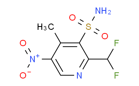AM116968 | 1807037-29-1 | 2-(Difluoromethyl)-4-methyl-5-nitropyridine-3-sulfonamide