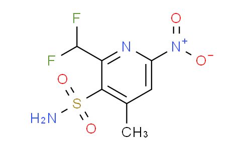 AM116969 | 1805621-17-3 | 2-(Difluoromethyl)-4-methyl-6-nitropyridine-3-sulfonamide