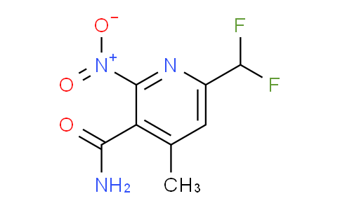 AM116982 | 1806043-16-2 | 6-(Difluoromethyl)-4-methyl-2-nitropyridine-3-carboxamide