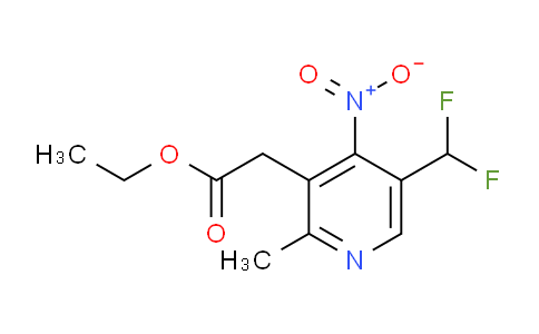 AM116986 | 1804881-53-5 | Ethyl 5-(difluoromethyl)-2-methyl-4-nitropyridine-3-acetate
