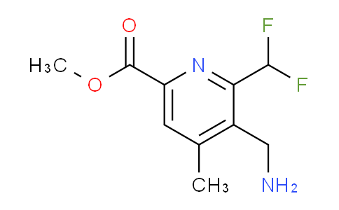 AM116991 | 1805622-68-7 | Methyl 3-(aminomethyl)-2-(difluoromethyl)-4-methylpyridine-6-carboxylate