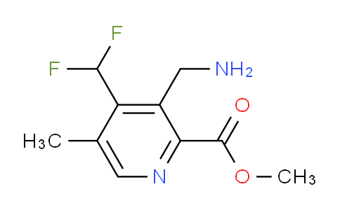 AM116996 | 1805472-54-1 | Methyl 3-(aminomethyl)-4-(difluoromethyl)-5-methylpyridine-2-carboxylate