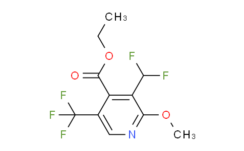 AM117005 | 1805550-40-6 | Ethyl 3-(difluoromethyl)-2-methoxy-5-(trifluoromethyl)pyridine-4-carboxylate