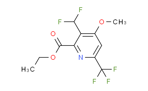AM117012 | 1805151-58-9 | Ethyl 3-(difluoromethyl)-4-methoxy-6-(trifluoromethyl)pyridine-2-carboxylate