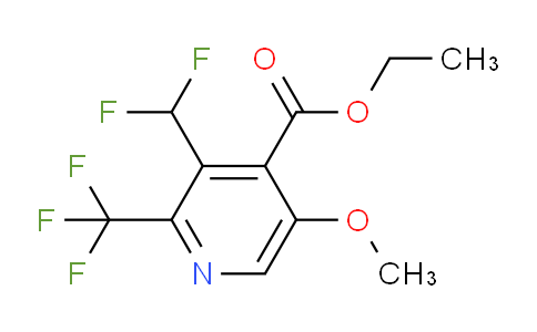 AM117013 | 1806037-00-2 | Ethyl 3-(difluoromethyl)-5-methoxy-2-(trifluoromethyl)pyridine-4-carboxylate