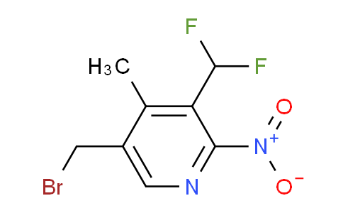 AM117015 | 1805623-64-6 | 5-(Bromomethyl)-3-(difluoromethyl)-4-methyl-2-nitropyridine