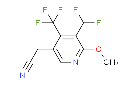 AM117017 | 1805269-86-6 | 3-(Difluoromethyl)-2-methoxy-4-(trifluoromethyl)pyridine-5-acetonitrile