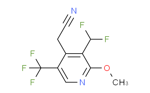 AM117019 | 1805615-47-7 | 3-(Difluoromethyl)-2-methoxy-5-(trifluoromethyl)pyridine-4-acetonitrile