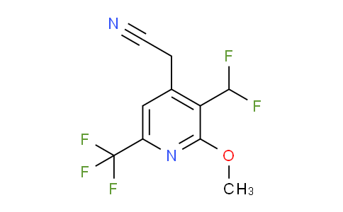 AM117020 | 1805199-95-4 | 3-(Difluoromethyl)-2-methoxy-6-(trifluoromethyl)pyridine-4-acetonitrile