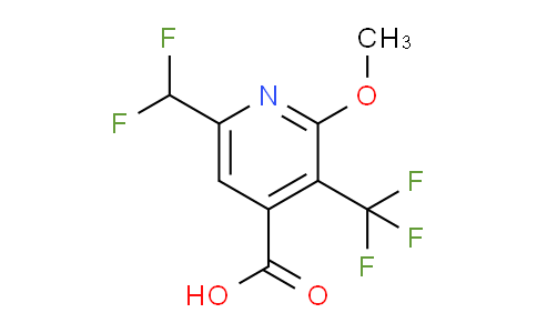 AM117021 | 1805622-58-5 | 6-(Difluoromethyl)-2-methoxy-3-(trifluoromethyl)pyridine-4-carboxylic acid