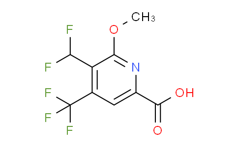 AM117022 | 1805464-02-1 | 3-(Difluoromethyl)-2-methoxy-4-(trifluoromethyl)pyridine-6-carboxylic acid