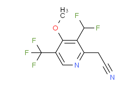 AM117023 | 1804869-79-1 | 3-(Difluoromethyl)-4-methoxy-5-(trifluoromethyl)pyridine-2-acetonitrile