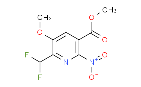 AM117029 | 1805149-57-8 | Methyl 2-(difluoromethyl)-3-methoxy-6-nitropyridine-5-carboxylate
