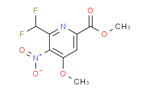 AM117032 | 1806989-58-1 | Methyl 2-(difluoromethyl)-4-methoxy-3-nitropyridine-6-carboxylate