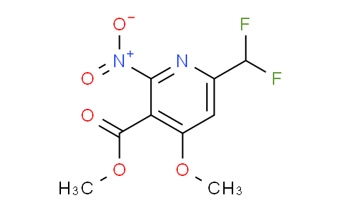 AM117034 | 1807138-98-2 | Methyl 6-(difluoromethyl)-4-methoxy-2-nitropyridine-3-carboxylate