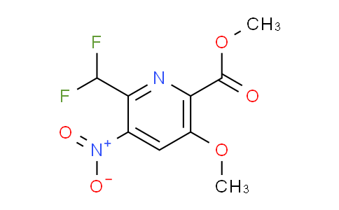 AM117036 | 1805149-65-8 | Methyl 2-(difluoromethyl)-5-methoxy-3-nitropyridine-6-carboxylate