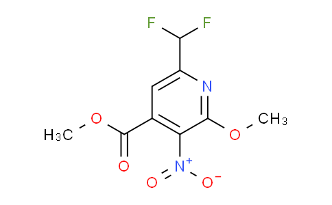 AM117042 | 1804871-96-2 | Methyl 6-(difluoromethyl)-2-methoxy-3-nitropyridine-4-carboxylate