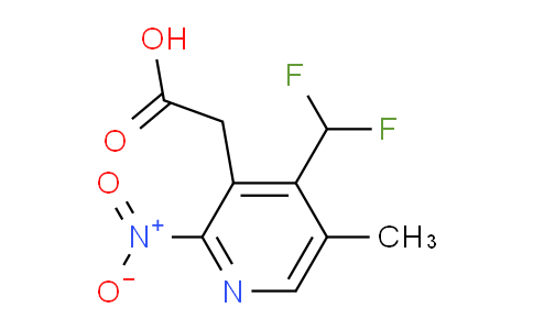 AM117043 | 1805554-33-9 | 4-(Difluoromethyl)-5-methyl-2-nitropyridine-3-acetic acid