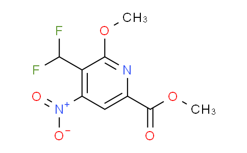 AM117044 | 1807112-21-5 | Methyl 3-(difluoromethyl)-2-methoxy-4-nitropyridine-6-carboxylate