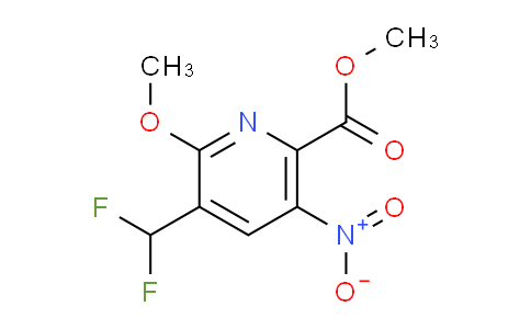 AM117045 | 1805149-99-8 | Methyl 3-(difluoromethyl)-2-methoxy-5-nitropyridine-6-carboxylate
