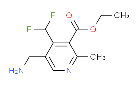 AM117057 | 1805623-06-6 | Ethyl 5-(aminomethyl)-4-(difluoromethyl)-2-methylpyridine-3-carboxylate