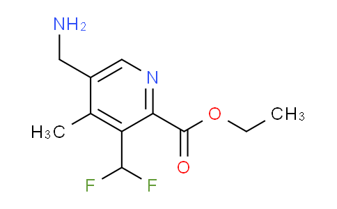 AM117060 | 1805623-11-3 | Ethyl 5-(aminomethyl)-3-(difluoromethyl)-4-methylpyridine-2-carboxylate