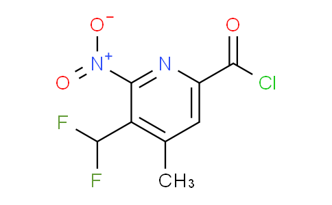 AM117066 | 1807041-20-8 | 3-(Difluoromethyl)-4-methyl-2-nitropyridine-6-carbonyl chloride