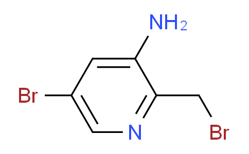 AM117071 | 1806963-31-4 | 3-Amino-5-bromo-2-(bromomethyl)pyridine