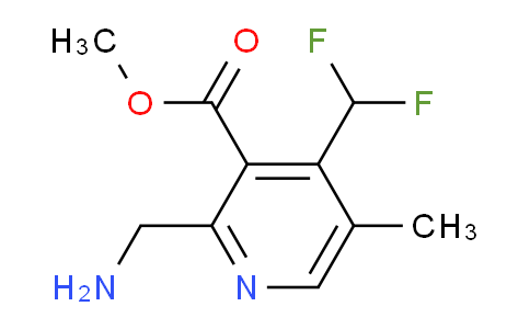 AM117081 | 1805472-40-5 | Methyl 2-(aminomethyl)-4-(difluoromethyl)-5-methylpyridine-3-carboxylate