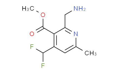AM117083 | 1805611-56-6 | Methyl 2-(aminomethyl)-4-(difluoromethyl)-6-methylpyridine-3-carboxylate