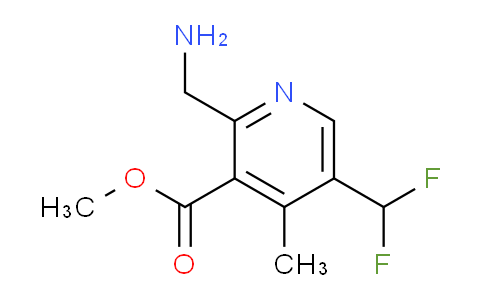 AM117084 | 1806864-48-1 | Methyl 2-(aminomethyl)-5-(difluoromethyl)-4-methylpyridine-3-carboxylate