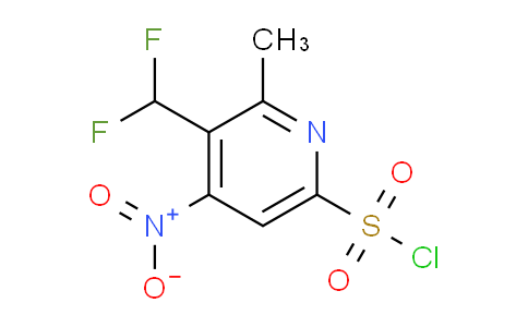 AM117085 | 1805070-05-6 | 3-(Difluoromethyl)-2-methyl-4-nitropyridine-6-sulfonyl chloride