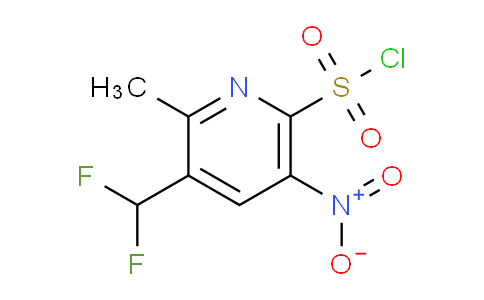 AM117086 | 1805435-96-4 | 3-(Difluoromethyl)-2-methyl-5-nitropyridine-6-sulfonyl chloride