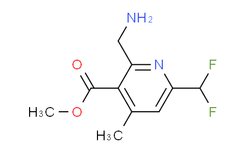 AM117092 | 1806046-23-0 | Methyl 2-(aminomethyl)-6-(difluoromethyl)-4-methylpyridine-3-carboxylate