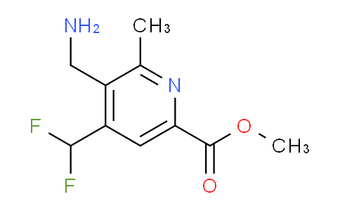 AM117101 | 1806963-00-7 | Methyl 3-(aminomethyl)-4-(difluoromethyl)-2-methylpyridine-6-carboxylate