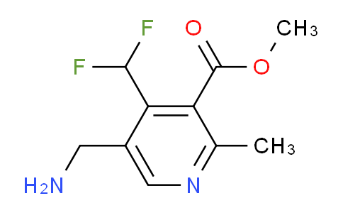 AM117105 | 1805121-73-6 | Methyl 5-(aminomethyl)-4-(difluoromethyl)-2-methylpyridine-3-carboxylate