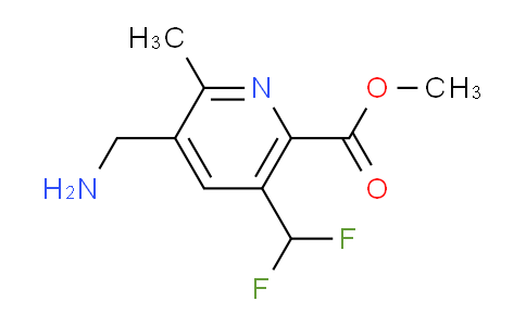 AM117106 | 1806046-52-5 | Methyl 3-(aminomethyl)-5-(difluoromethyl)-2-methylpyridine-6-carboxylate