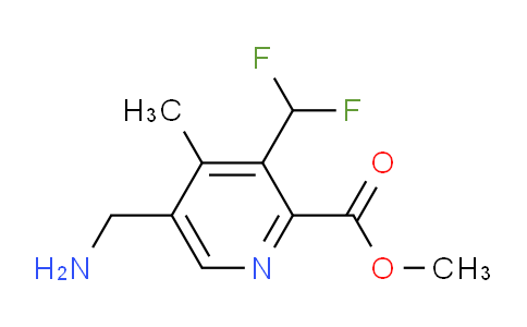 AM117107 | 1805472-60-9 | Methyl 5-(aminomethyl)-3-(difluoromethyl)-4-methylpyridine-2-carboxylate