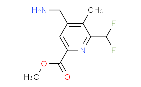 AM117109 | 1806046-63-8 | Methyl 4-(aminomethyl)-2-(difluoromethyl)-3-methylpyridine-6-carboxylate