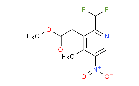 AM117114 | 1804873-95-7 | Methyl 2-(difluoromethyl)-4-methyl-5-nitropyridine-3-acetate