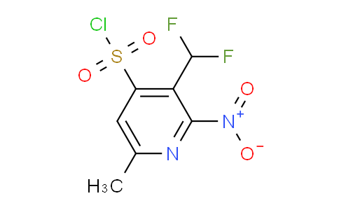 AM117115 | 1807037-22-4 | 3-(Difluoromethyl)-6-methyl-2-nitropyridine-4-sulfonyl chloride