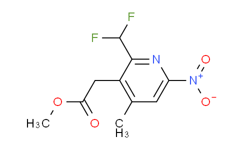 AM117116 | 1806999-28-9 | Methyl 2-(difluoromethyl)-4-methyl-6-nitropyridine-3-acetate