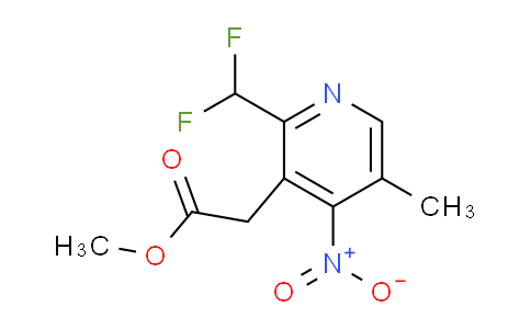 AM117118 | 1805554-53-3 | Methyl 2-(difluoromethyl)-5-methyl-4-nitropyridine-3-acetate