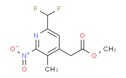 AM117120 | 1806999-36-9 | Methyl 6-(difluoromethyl)-3-methyl-2-nitropyridine-4-acetate